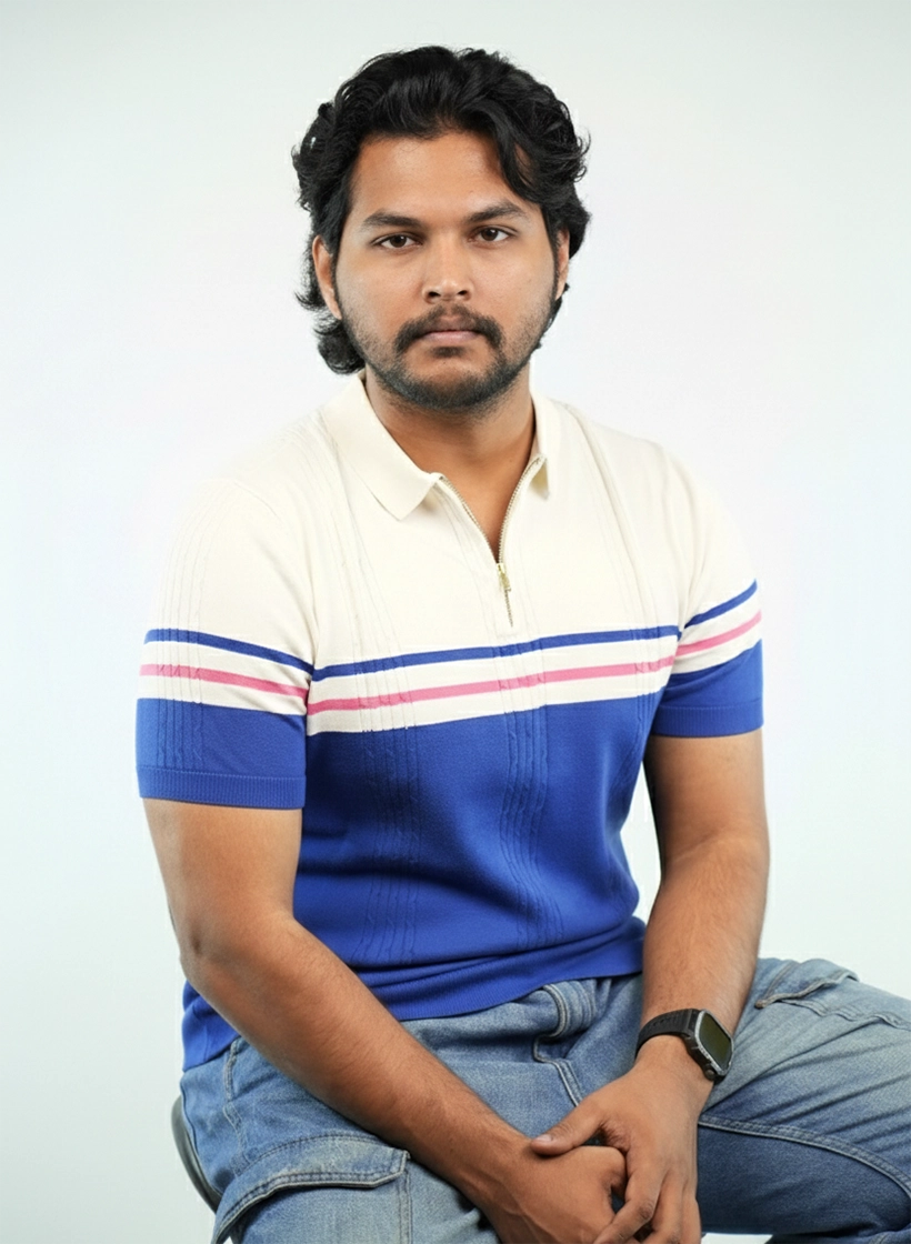 Men's color-Block Cable Knit Short-Zip Polo